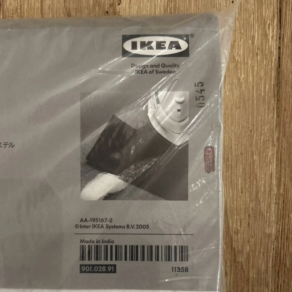 IKEA LOTTEN SNURR Curtains NEW 57 x 118” 145 X 300cm White Sheer Panels NEW